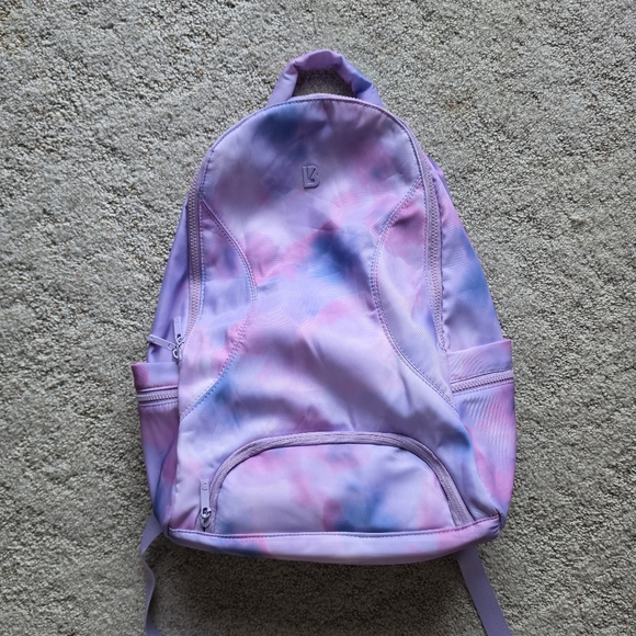 Buffbunny Collection Handbags - Buff bunny Game changer Backpack - Purple swirl print